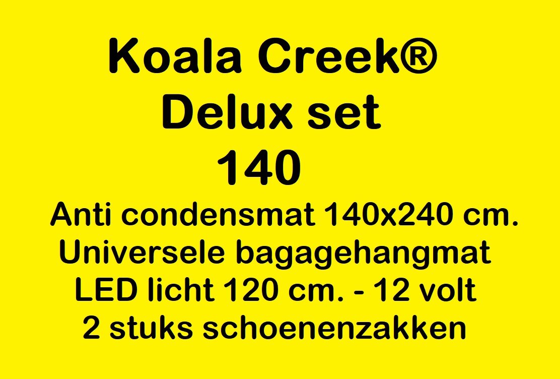 Koala Creek Deluxe set (anti condens mat + accessoires)
