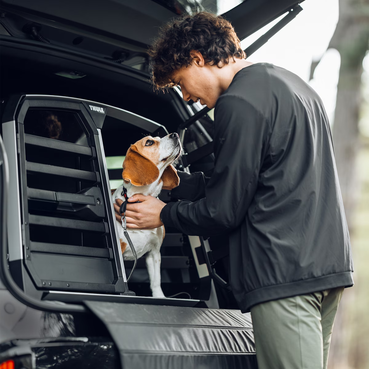 Thule allax double hondenbench