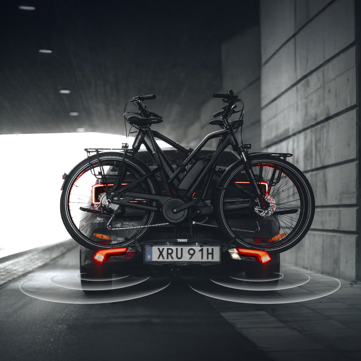 Thule Epos Parksecure voor 3 E-fietsen - incl.parkeersensoren!