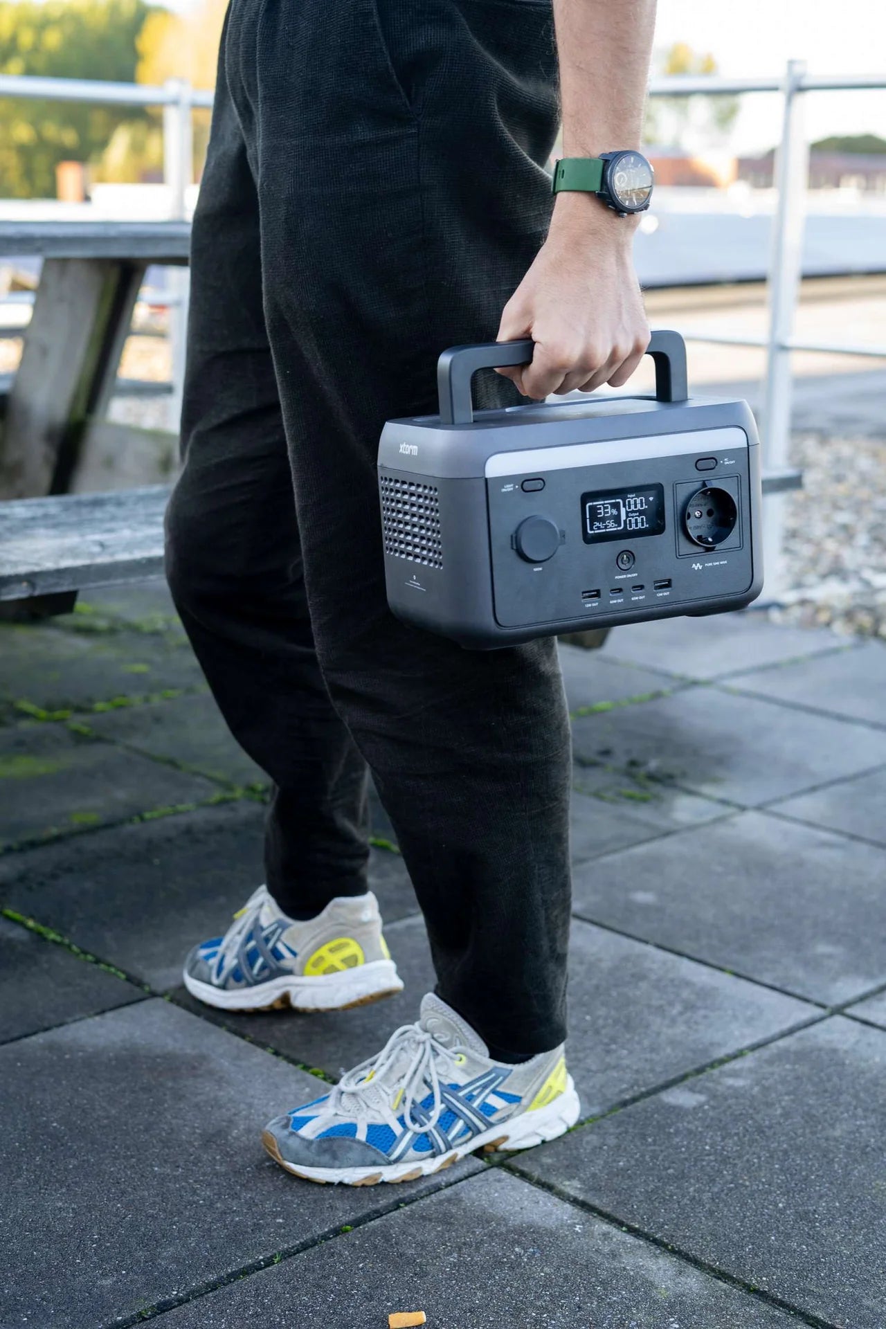 SOLAR BUNDEL: powerstation 300w +200w zonnepaneel