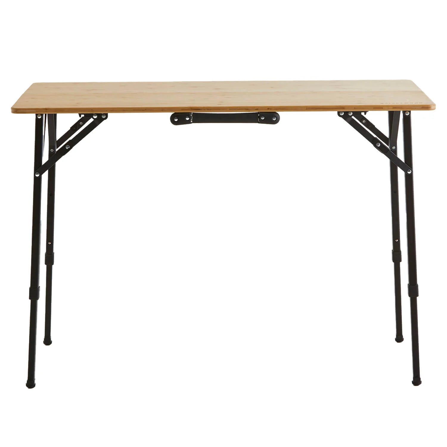 Vickywood kampeertafel van bamboo en aluminium