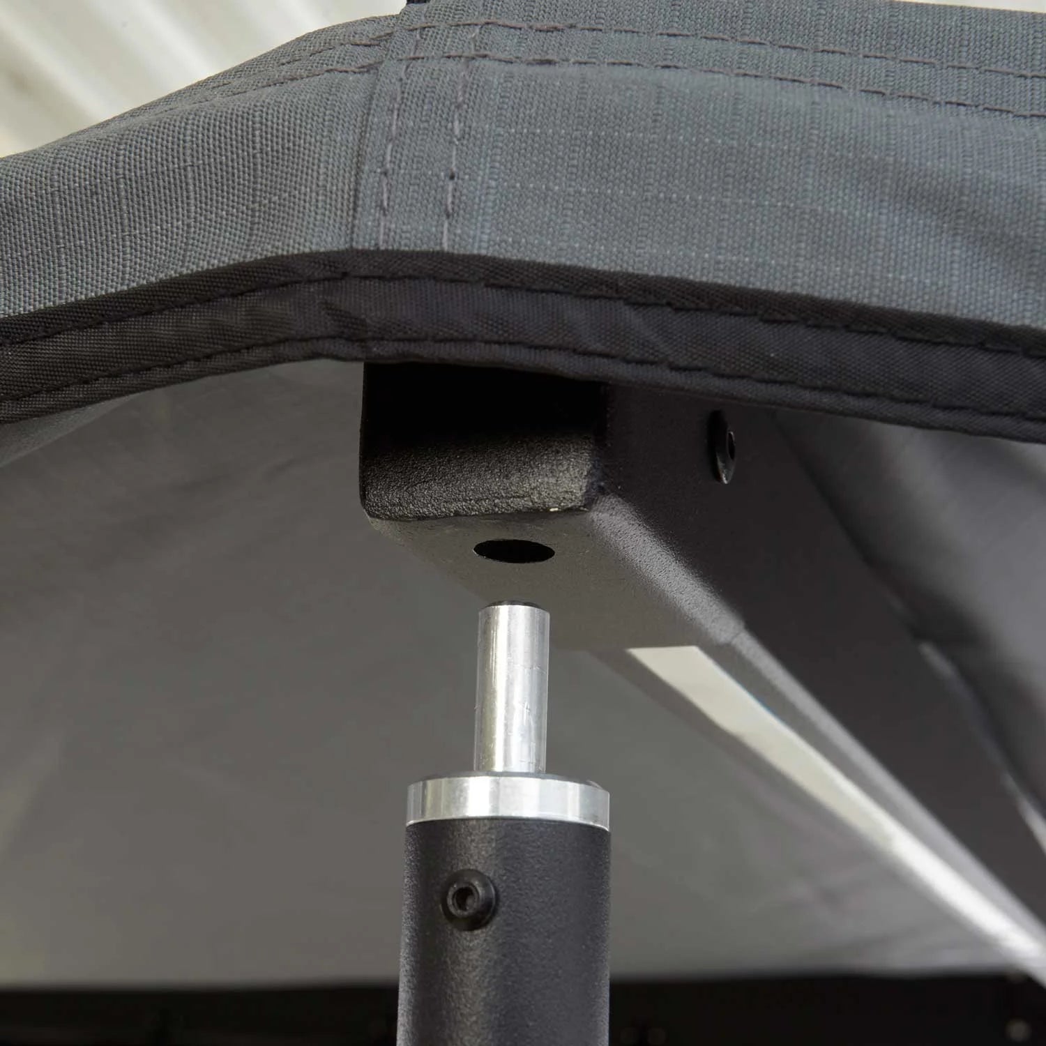 Vickywood 180° Luifel LEAF vrijstaand grijs