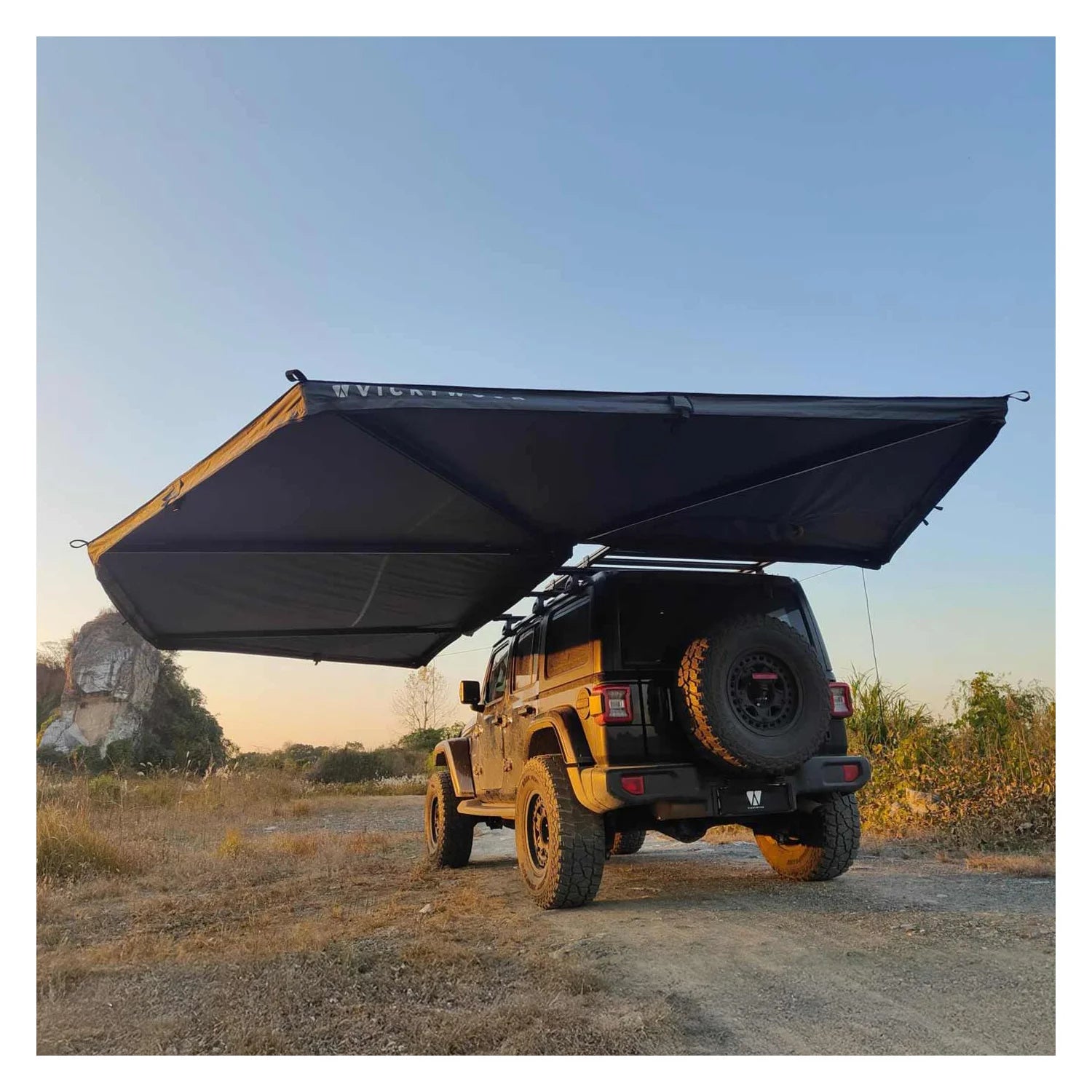 Vickywood 270° luifel LEAF EXTENDED