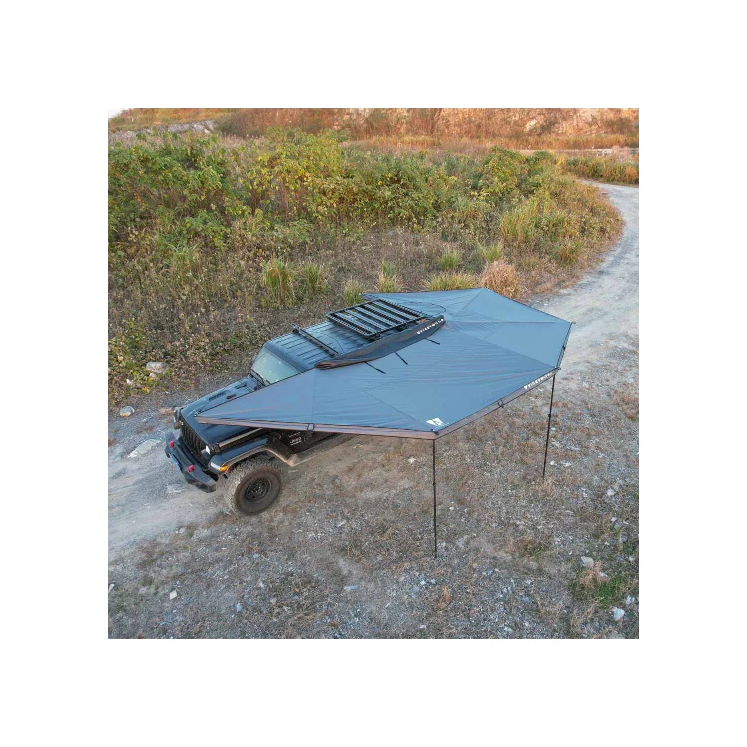 Vickywood 270° luifel LEAF EXTENDED