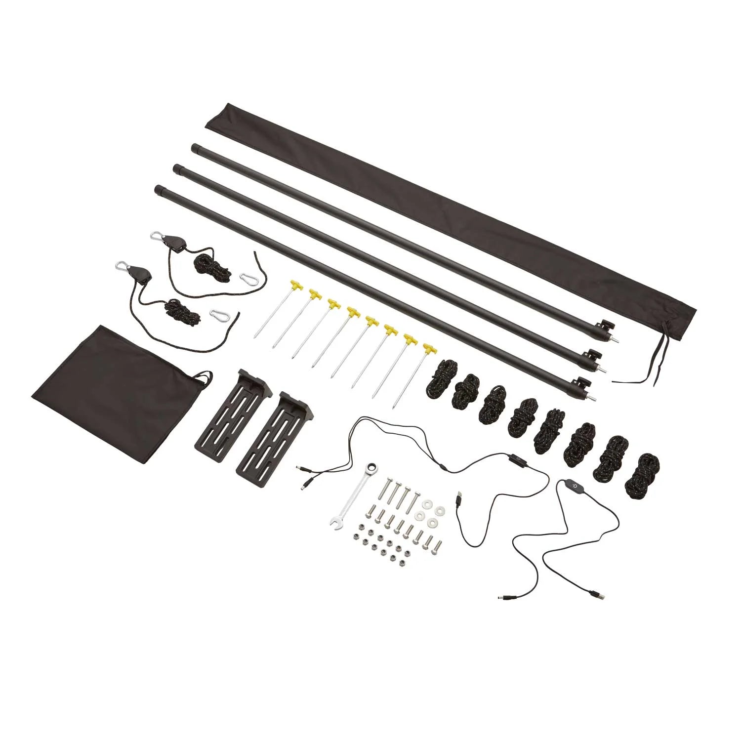 Vickywood 270° luifel LEAF EXTENDED