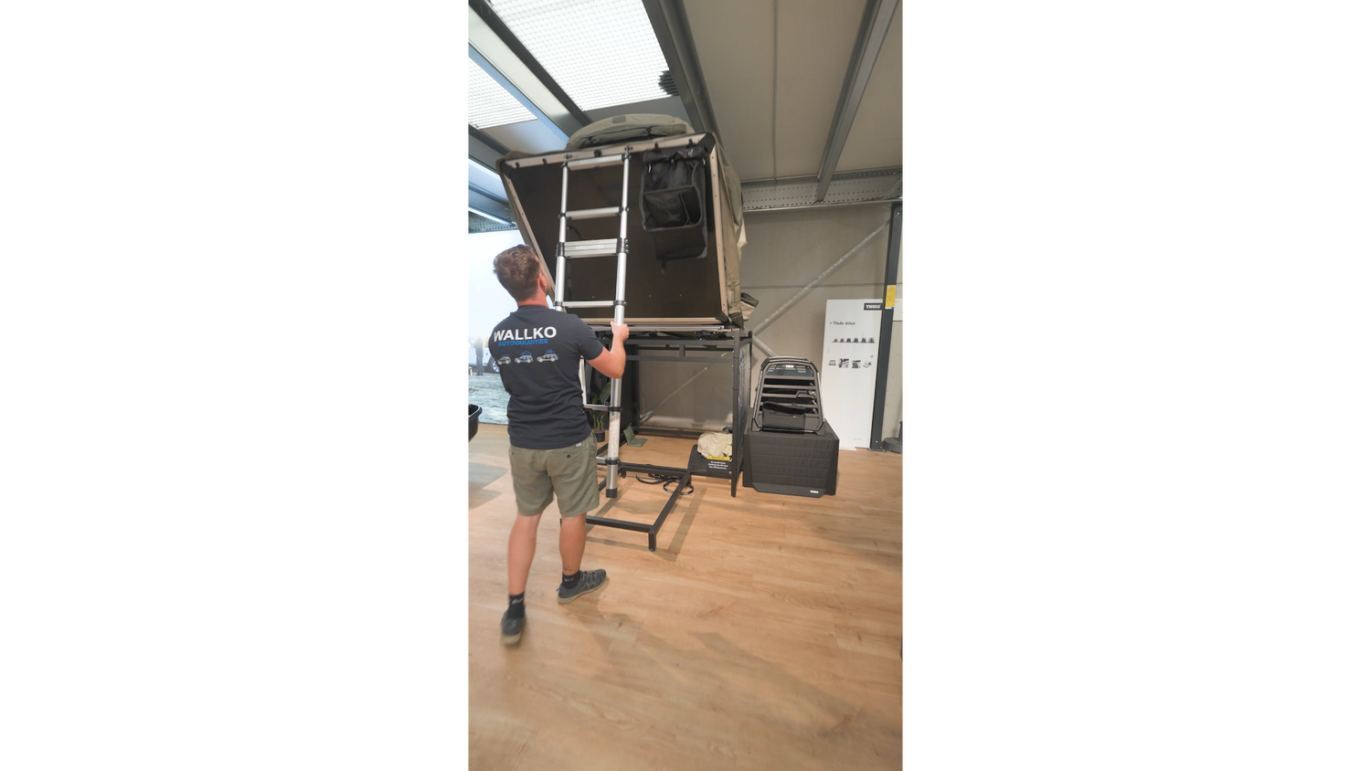 Hoe lang duurt het om een daktent op te zetten?
