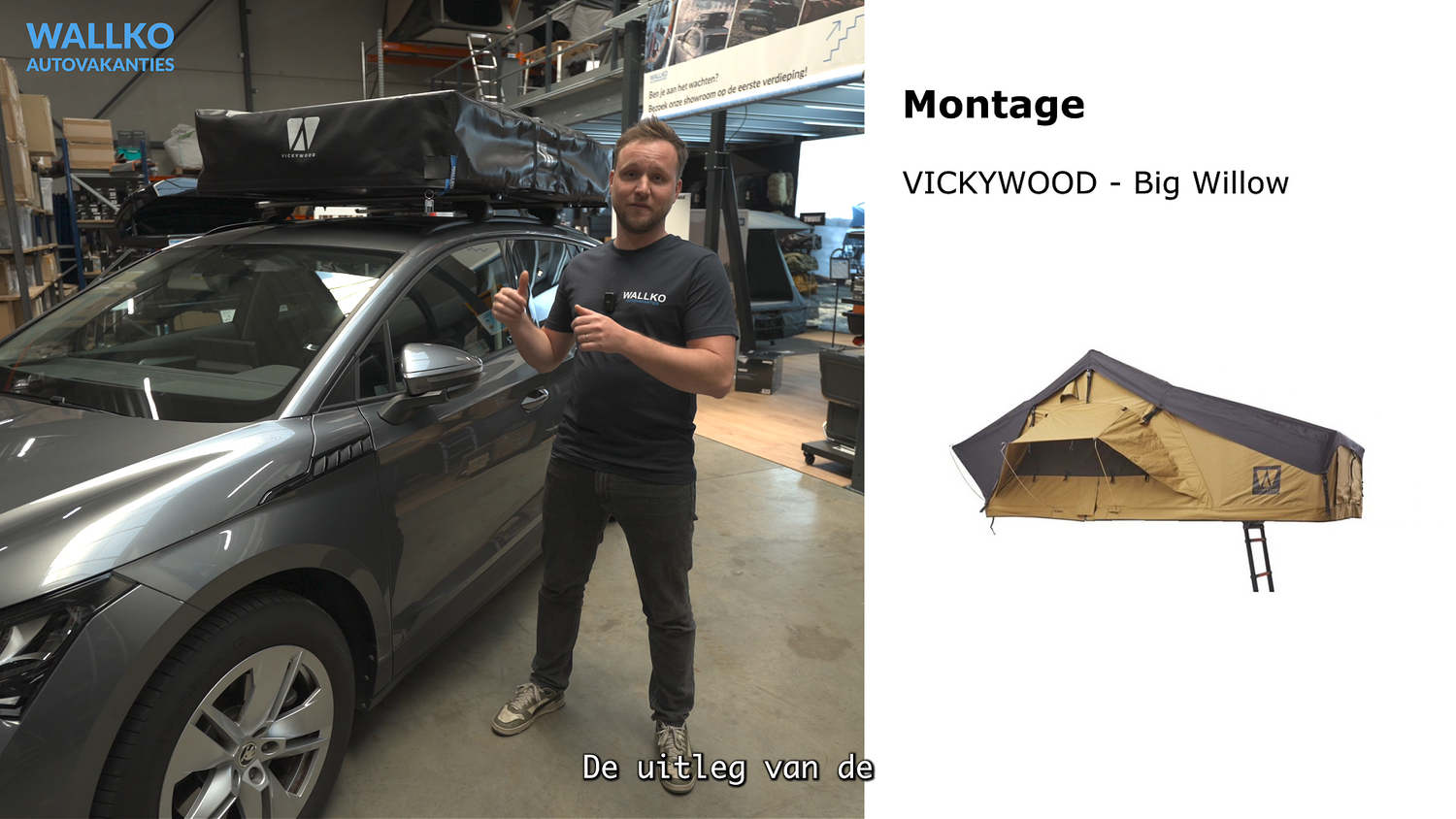 Opzetten Vickywood Big willow