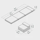 BOXIO sleep matras voor RACK M/L