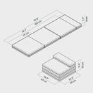 BOXIO sleep matras voor RACK M/L
