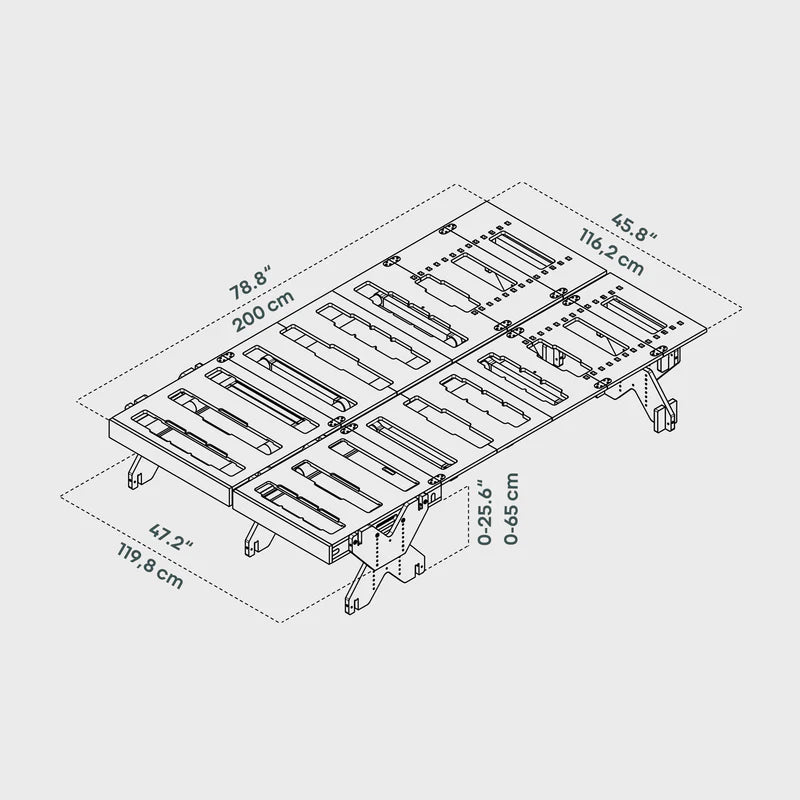 Boxio Rack bed bundel L