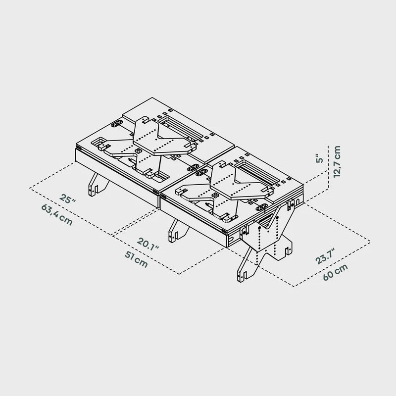 Boxio Rack bed bundel L