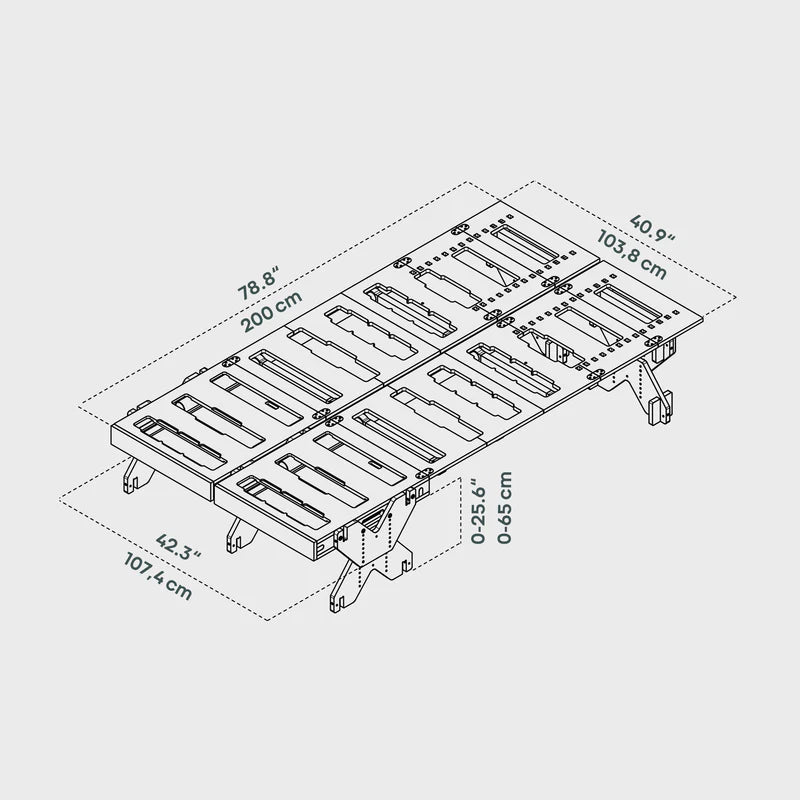 Boxio Rack bed bundel M