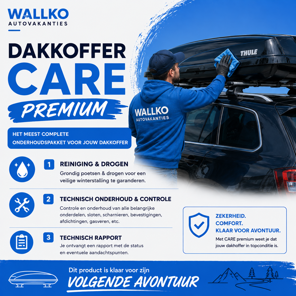 WALLKO dakkoffer CARE Premium