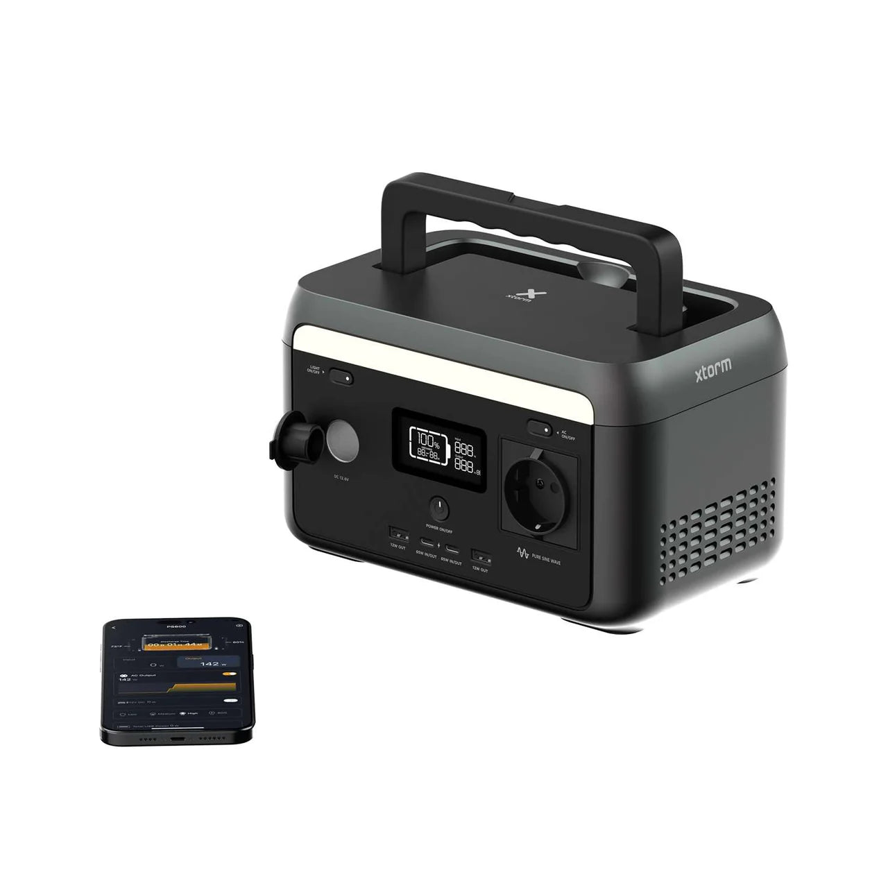 SOLAR BUNDEL: powerstation 300w +200w zonnepaneel