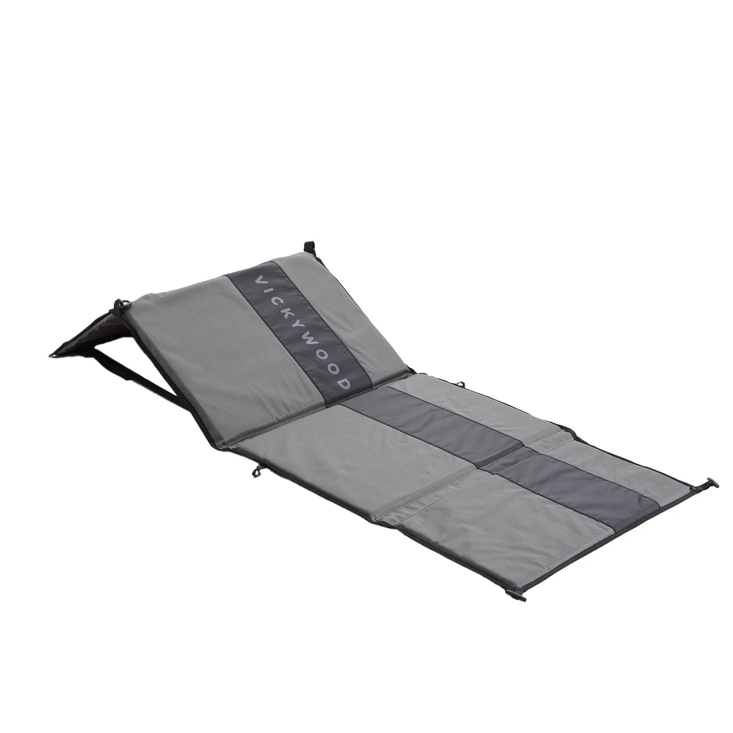 VICKYWOOD  Opklapbare zitplaats / stoel voor daktent en strand, grijs